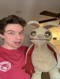Poster for Valentine's Day video from Puppet Jack
