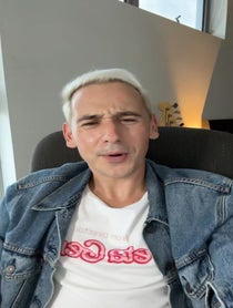 Poster for Valentine's Day video from Ryan Gosling Lookalike