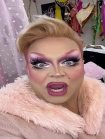 Poster for Birthday video from Ginger Minj
