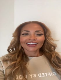 Poster for Birthday video from Gizelle Bryant