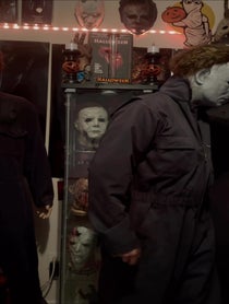 Poster for Pep Talk video from Michael myers