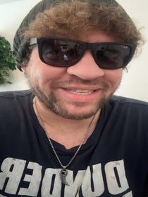 Poster for Birthday video from Guy with the hair