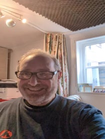 Poster for Birthday video from A Very British Voice