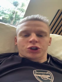 Poster for Birthday video from Oleksandr Zinchenko