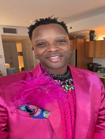 Poster for Birthday video from J. Harrison Ghee