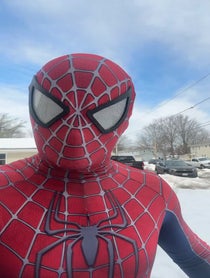 Poster for Birthday video from Spider-Man