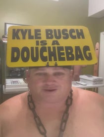 Poster for Other video from KYLE BUSCH IS A DOUCHEBAG