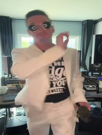 Poster for Birthday video from Rick Astley Song Guy