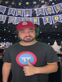 Poster for Birthday video from Tone France