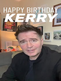 Poster for Birthday video from Jarlath Regan