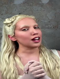 Poster for Birthday video from Lady Gaga Impressionist