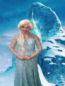 Poster for Birthday video from Queen Elsa (and many more)