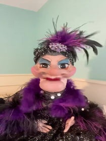 Poster for Advice video from Madame the Puppet