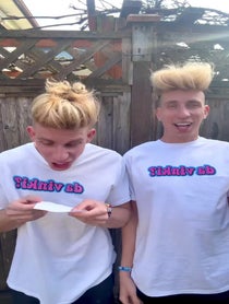 Poster for Birthday video from Voros Twins