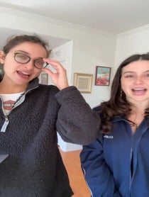 Poster for Birthday video from Syd & Olivia