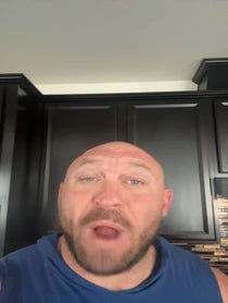 Poster for Birthday video from The Big Guy Ryback