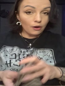Poster for Tarot reading video from Melly Spinelly