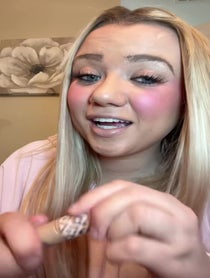 Poster for Birthday video from Blondeandabaddie
