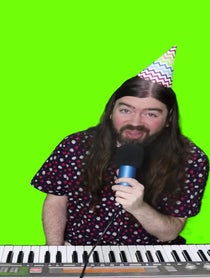Poster for Birthday video from Soupy Garbage Juice