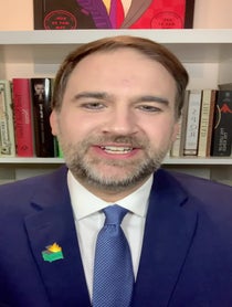 Poster for Birthday video from Dan Wilbur - Comedian, JD Vance Impersonator