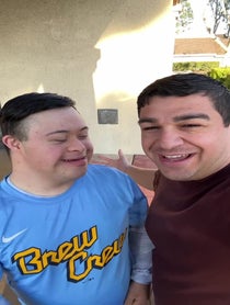 Poster for Birthday video from Valentine Brothers