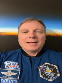 Poster for Birthday video from Terry Virts