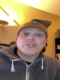 Poster for Birthday video from Adam Paul