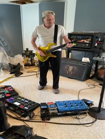 Poster for Birthday video from Adrian Belew