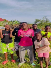 Poster for Birthday video from Triplets Ghetto Kids