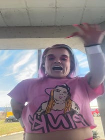 Poster for Birthday video from Pinky ShortCake
