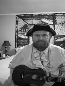 Poster for Birthday video from Beardy The Pirate