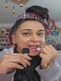 Poster for Birthday video from Pinky Patel