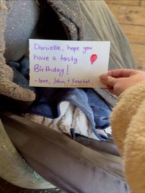 Poster for Birthday video from Pumpkin The Capybara & Trixie The Crow