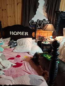Poster for Birthday video from Homerthepig
