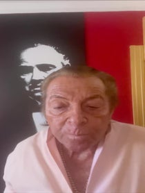 Poster for Birthday video from Gianni Russo