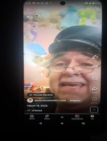 Poster for Birthday video from Randy Senna