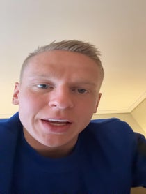 Poster for Birthday video from Oleksandr Zinchenko