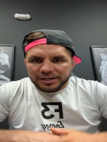 Poster for Birthday video from Henry Cejudo