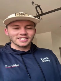 Poster for Birthday video from Fore Swing Golf