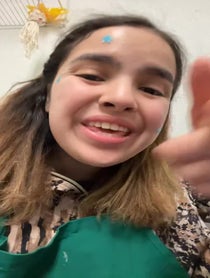 Poster for Birthday video from Amira AKA bellahadid039