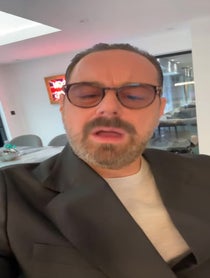 Poster for Birthday video from Danny Dyer
