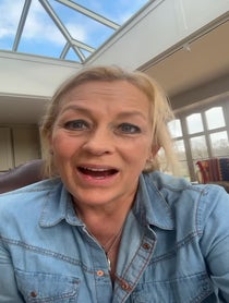 Poster for Birthday video from Sarah Beeny