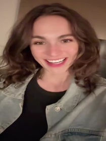 Poster for Birthday video from Sophie Skelton
