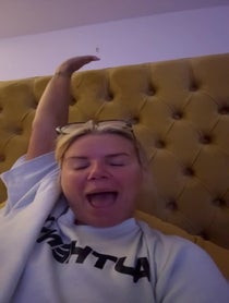 Poster for Birthday video from Kerry Katona