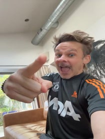 Poster for Birthday video from Dominic Monaghan