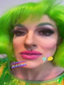 Poster for Birthday video from Hedda lettuce