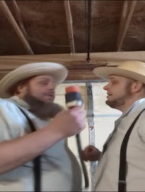 Poster for Birthday video from The Amish Assassins
