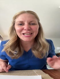 Poster for Pep Talk video from Julie McFadden