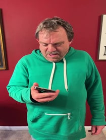 Poster for Birthday video from Mark The Bagger