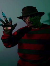 Poster for Birthday video from Freddy Krueger